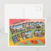 Grüße aus Wildwood am Meer, New Jersey Postkarte (Vorne/Hinten)