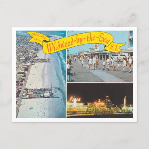 Grüße aus Wildwood by the Sea, New Jersey Postkarte