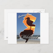 Grüße aus Wildwood Postkarte (Vorne/Hinten)