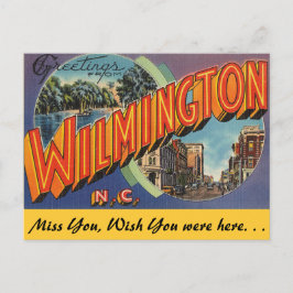 Grüße aus Wilmington Postkarte