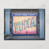 Grüße aus Yuma, Arizona Postkarte (Vorderseite)