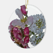 Grüße - Beifall Keramik Ornament (Links)