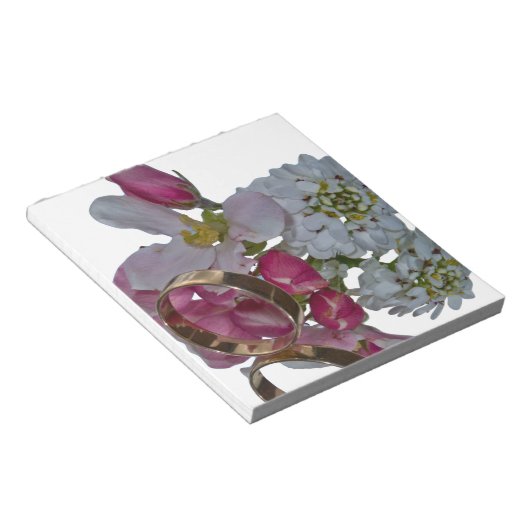 Grüße - Beifall Notizblock (angewinkelt)