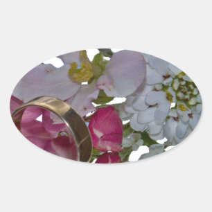 Grüße - Beifall Ovaler Aufkleber