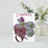 Grüße - Beifall Postkarte (Stehend Vorderseite)