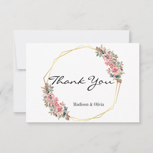 Grüße Dankeskarten Dankeskarte (Vorderseite)