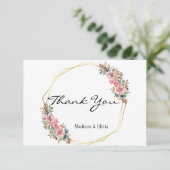 Grüße Dankeskarten Dankeskarte (Stehend Vorderseite)