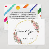 Grüße Dankeskarten Dankeskarte (Vorne/Hinten)