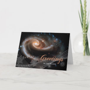 Grüße der Jahreszeit - Hubble-Weltraumteleskop Karte