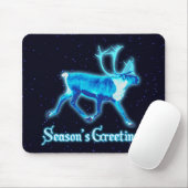 Grüße der Saison - Blaue Karibik (Reindeer) Mousepad (Mit Mouse)