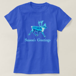 Grüße der Saison - Blaue Karibik (Reindeer) T-Shirt