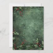 Grüße der Saison: Ein Holly Jolly Weihnachten (Rückseite)