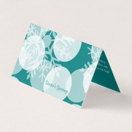 Grüße der Saison - Faltenkarte für Holidayz