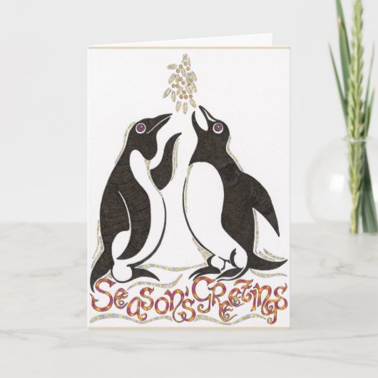 Grüße der Saison! Karte (Vorderseite)