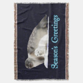 Grüße der Saison - Ringed Siegel Decke (Vorderseite Vertikal)