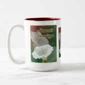 Grüße der Saison - White Bindweed Zweifarbige Tasse (Links)