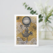 Grüße des Reiseministeriums Postkarte (Stehend Vorderseite)