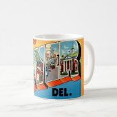 Grüße Dover Delaware Kaffeetasse (VorderseiteRechts)