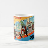 Grüße Dover Delaware Kaffeetasse (Mittel)
