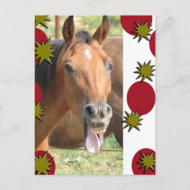 Grüße Feiertagspostkarte