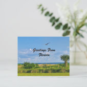 Grüße, Florida, Postkarte (Stehend Vorderseite)