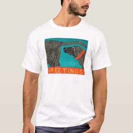 Grüße Funny Dog T-Shirt