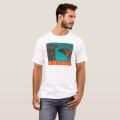 Grüße Funny Dog T-Shirt (Vorne ganz)