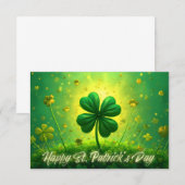 Grüße für den St. Patrick's Day (Vorne/Hinten)