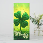 Grüße für den St. Patrick's Day (Stehend Vorderseite)