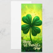 Grüße für den St. Patrick's Day (Vorne/Hinten)