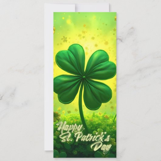 Grüße für den St. Patrick's Day (Vorderseite)