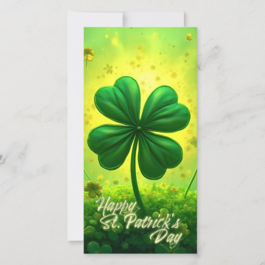 Grüße für den St. Patrick's Day (Vorderseite)