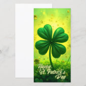 Grüße für den St. Patrick's Day (Vorne/Hinten)