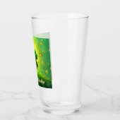 Grüße für den St. Patrick's Day Glas (Links)