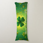 Grüße für den St. Patrick's Day Seitenschläferkissen (Vorderseite Vertikal)