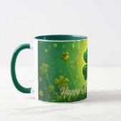 Grüße für den St. Patrick's Day Tasse (Links)