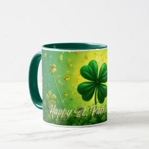 Grüße für den St. Patrick's Day Tasse