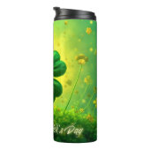 Grüße für den St. Patrick's Day Thermosbecher (Nach rechts gedreht)