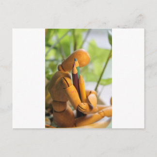 Grüße für einen Künstler Postkarte