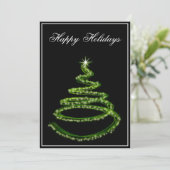 Grüße für Geschäftsreisen Feiertagskarte (Stehend Vorderseite)