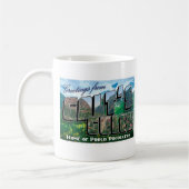 Grüße Galts von der Gulch-Tasse Kaffeetasse (Links)