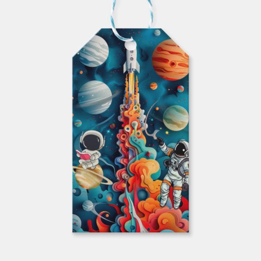 Grüße Geschenkanhänger (Vorderseite)