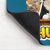 Grüße Huzz Lollip Dummer Katzen-Meme Lustiger Smok Mousepad (Ecke)