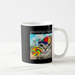 Grüße Huzz Lustiges Gen Z Gen Alpha Slang Meme Kaffeetasse