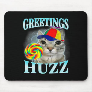 Grüße Huzz Lustiges Gen Z Gen Alpha Slang Meme  Mousepad