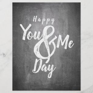 Grüße Jubiläum im Chalkboard-Look