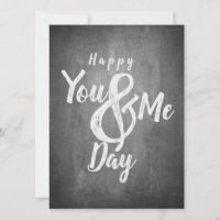 Grüße Jubiläum im Chalkboard-Look