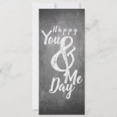 Grüße Jubiläum im Chalkboard-Look (Vorderseite)