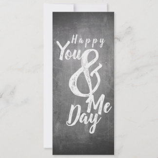 Grüße Jubiläum im Chalkboard-Look
