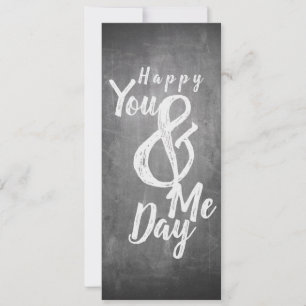 Grüße Jubiläum im Chalkboard-Look